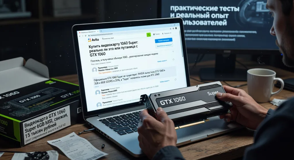 Купить видеокарту 1060 Super: реально ли это или путаница с GTX 1060 — практические тесты и реальный опыт пользователей